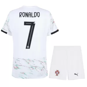 Portugal Cristiano Ronaldo 7 Bortetrøye Barn 2025 Portugal Cristiano Ronaldo 7 Bortetrøye Barn 2025