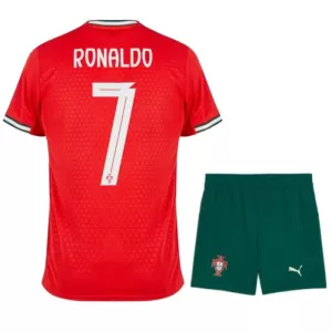 Portugal Cristiano Ronaldo 7 Hjemmetrøye Barn 2025 Portugal Cristiano Ronaldo 7 Hjemmetrøye Barn 2025