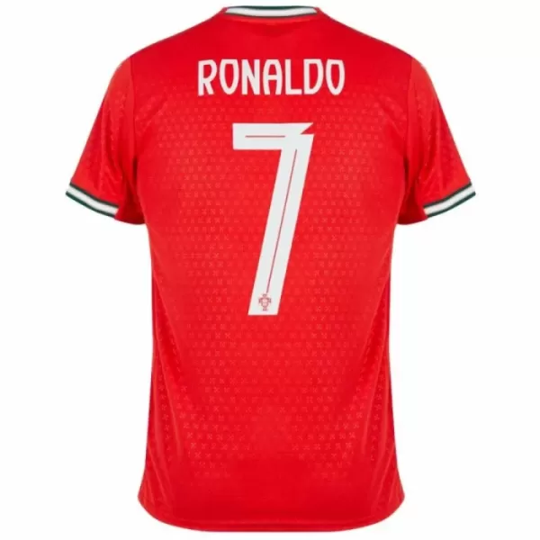 Portugal Cristiano Ronaldo 7 Hjemmetrøye Barn 2025