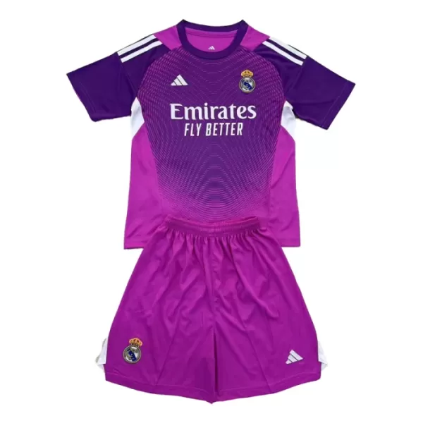 Real Madrid Målvakt Trøye Barn 2025/2026 Lilla Real Madrid Målvakt Trøye Barn 2025/2026 Lilla