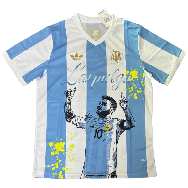 Argentina Lionel Messi Trøye 2025 Spesiell Argentina Lionel Messi Trøye 2025 Spesiell