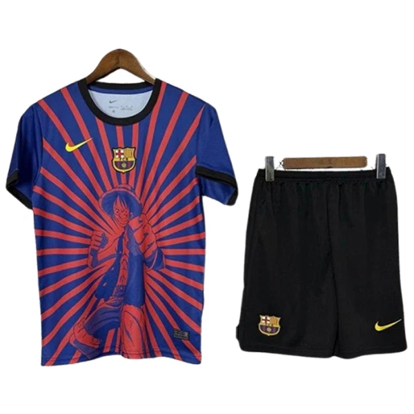 FC Barcelona x Luffy Trøye Barn 2024/2025 Spesiell FC Barcelona x Luffy Trøye Barn 2024/2025 Spesiell