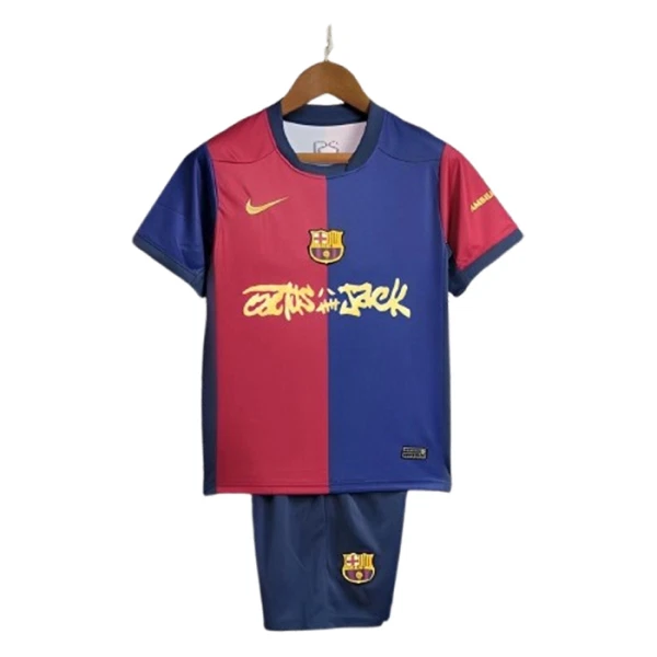 FC Barcelona x Travis Scott Hjemmetrøye Barn 2024/2025 FC Barcelona x Travis Scott Hjemmetrøye Barn 2024/2025