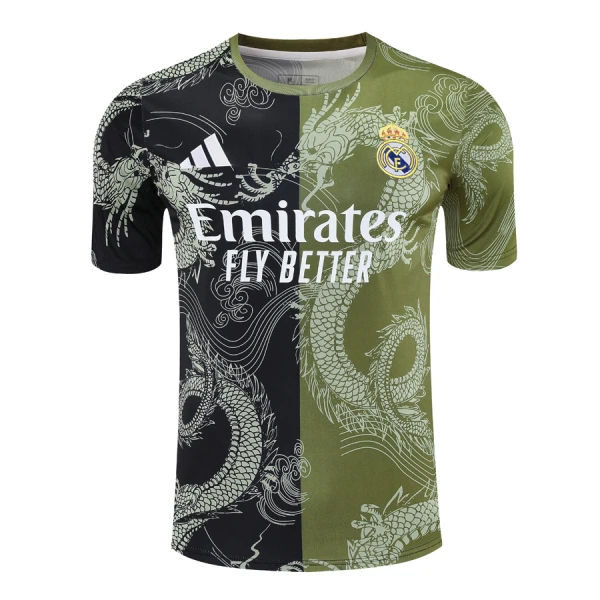 Real Madrid Trøye 2024/2025 Dragon Grønn Real Madrid Trøye 2024/2025 Dragon Grønn