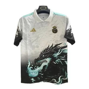 Real Madrid Trøye 2025/2026 Dragon Hvit Real Madrid Trøye 2025/2026 Dragon Hvit