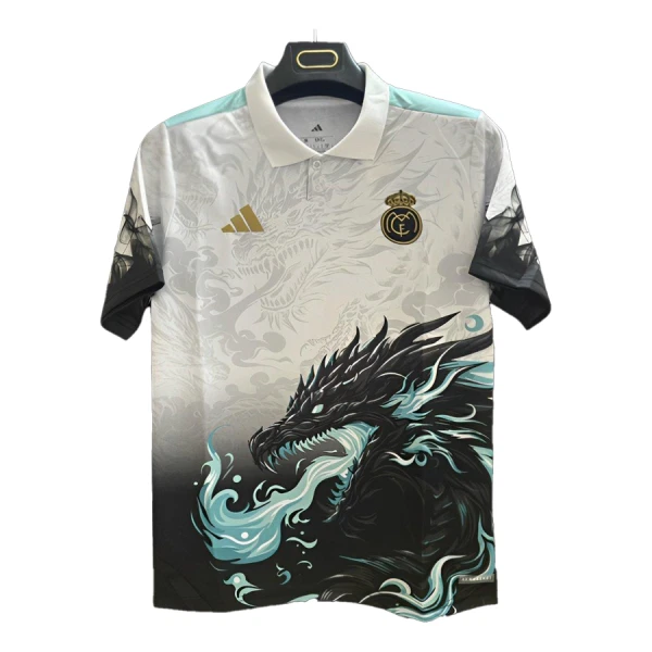 Real Madrid Trøye 2025/2026 Dragon Hvit Real Madrid Trøye 2025/2026 Dragon Hvit