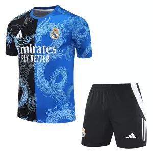 Real Madrid Trøye Barn 2024/2025 Dragon Blå Real Madrid Trøye Barn 2024/2025 Dragon Blå