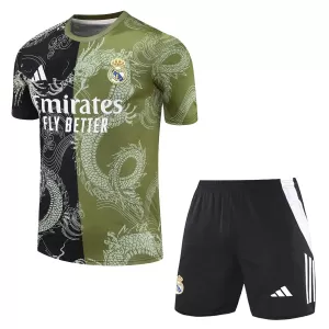 Real Madrid Trøye Barn 2024/2025 Dragon Grønn Real Madrid Trøye Barn 2024/2025 Dragon Grønn