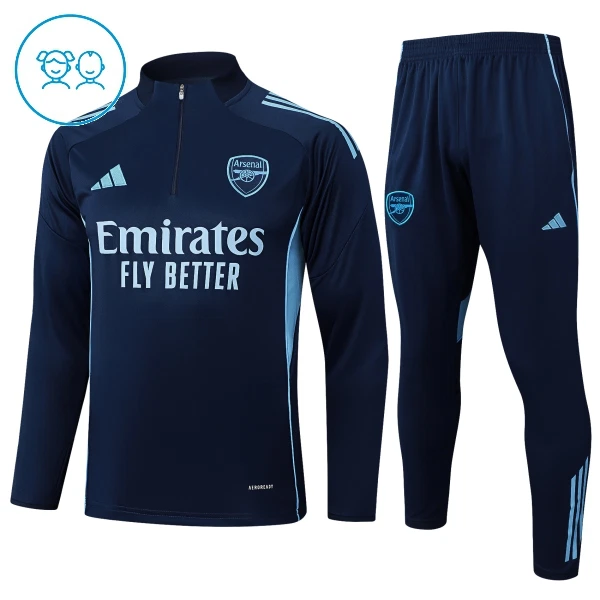 Arsenal Trenings Collegegenser Set Barn 2025/2026 Navy Arsenal Trenings Collegegenser Set Barn 2025/2026 Navy