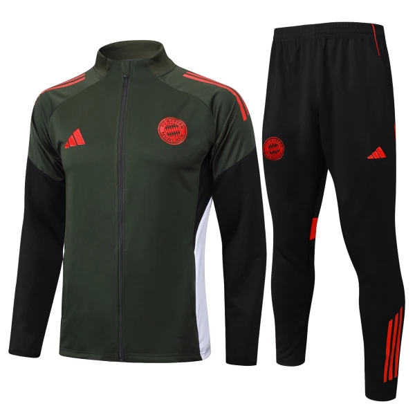 FC Bayern München Trenings Collegegenser Set 2025/2026 Grønn FC Bayern München Trenings Collegegenser Set 2025/2026 Grønn