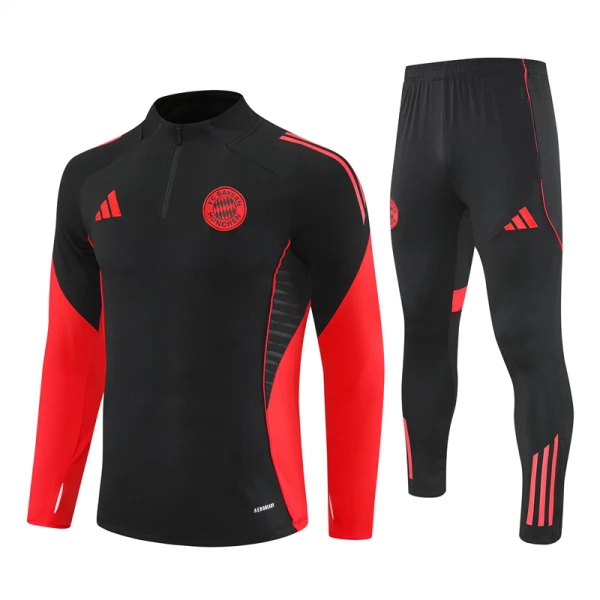 FC Bayern München Trenings Collegegenser Set 2025/2026 Svart FC Bayern München Trenings Collegegenser Set 2025/2026 Svart