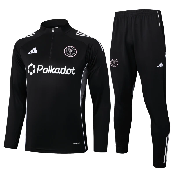 Inter Miami CF Trenings Collegegenser Set 2025/2026 Svart Inter Miami CF Trenings Collegegenser Set 2025/2026 Svart