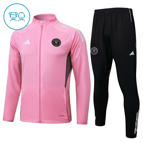 Inter Miami CF Treningsjakkedresser Barn 2024/2025 Rosa Inter Miami CF Treningsjakkedresser Barn 2024/2025 Rosa