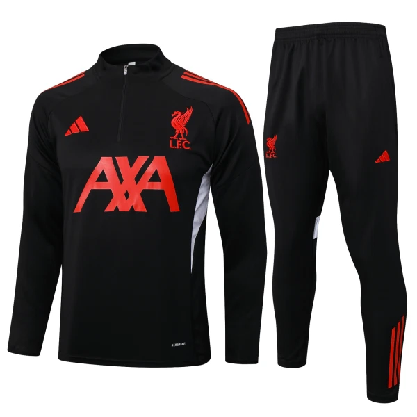 Liverpool Trenings Collegegenser Set 2024/2025 Svart Liverpool Trenings Collegegenser Set 2024/2025 Svart