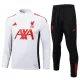Liverpool Trenings Collegegenser Set 2025/2026 Hvit Liverpool Trenings Collegegenser Set 2025/2026 Hvit