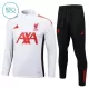 Liverpool Trenings Collegegenser Set Barn 2025/2026 Hvit Liverpool Trenings Collegegenser Set Barn 2025/2026 Hvit