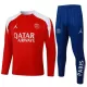 Paris Saint-Germain Trenings Collegegenser Set 2025/2026 Rød Paris Saint-Germain Trenings Collegegenser Set 2025/2026 Rød