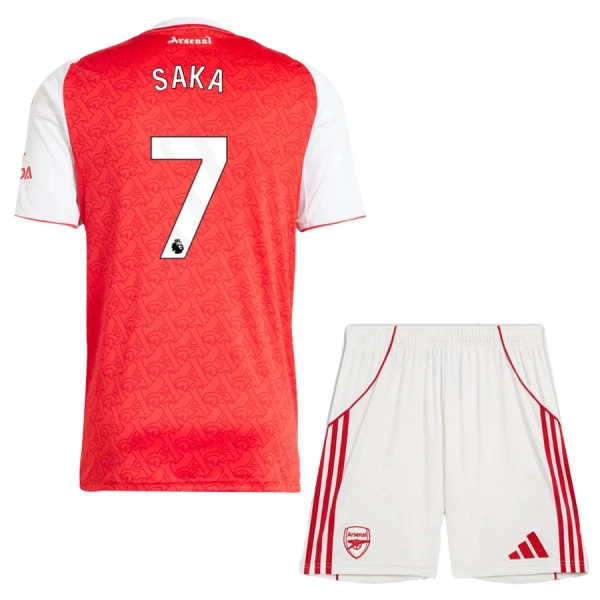 Arsenal Bukayo Saka 7 Hjemmetrøye Barn 2025/2026 Arsenal Bukayo Saka 7 Hjemmetrøye Barn 2025/2026