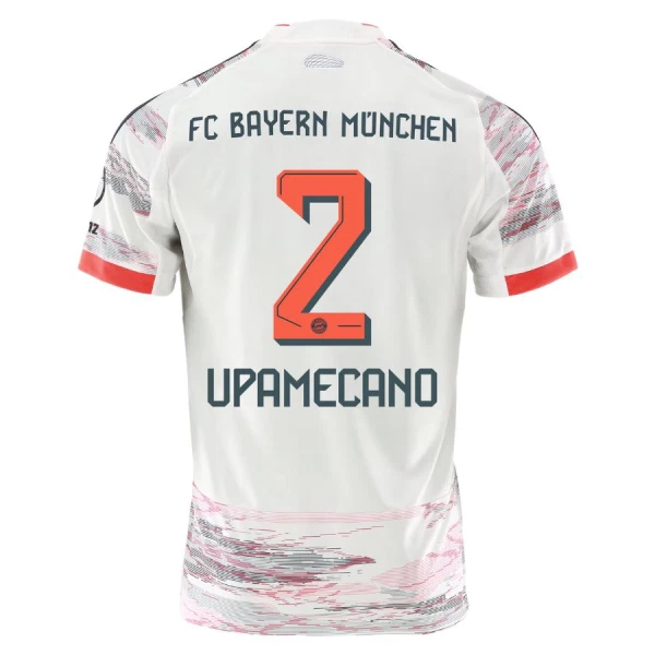FC Bayern München Dayot Upamecano 2 Bortetrøye 2025/2026 FC Bayern München Dayot Upamecano 2 Bortetrøye 2025/2026