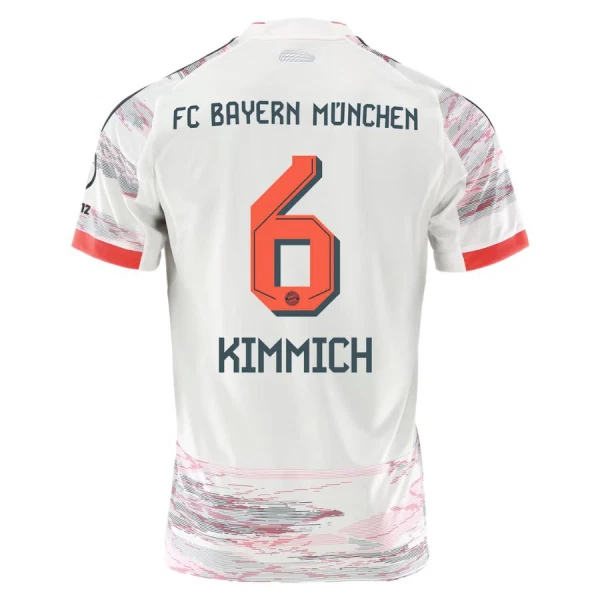 FC Bayern München Joshua Kimmich 6 Bortetrøye 2025/2026 FC Bayern München Joshua Kimmich 6 Bortetrøye 2025/2026