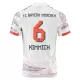 FC Bayern München Joshua Kimmich 6 Bortetrøye 2025/2026 FC Bayern München Joshua Kimmich 6 Bortetrøye 2025/2026