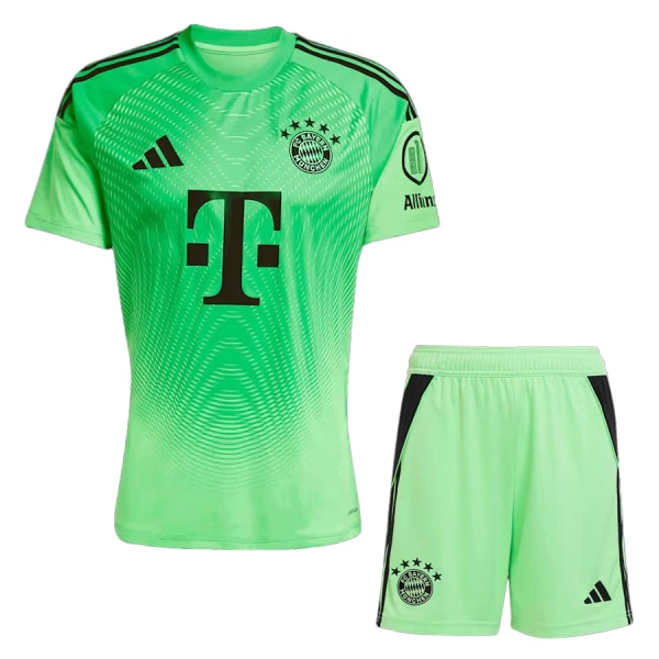 FC Bayern München Målvakt Trøye Barn 2025/2026 Grønn FC Bayern München Målvakt Trøye Barn 2025/2026 Grønn