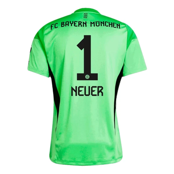 FC Bayern München Manuel Neuer 1 Målvakt Trøye 2025/2026 Grønn FC Bayern München Manuel Neuer 1 Målvakt Trøye 2025/2026 Grønn