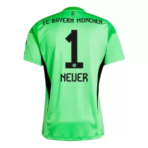 FC Bayern München Manuel Neuer 1 Målvakt Trøye Barn 2025/2026 Grønn