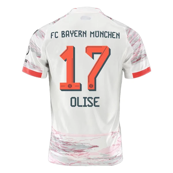 FC Bayern München Olise 17 Bortetrøye 2025/2026 FC Bayern München Olise 17 Bortetrøye 2025/2026