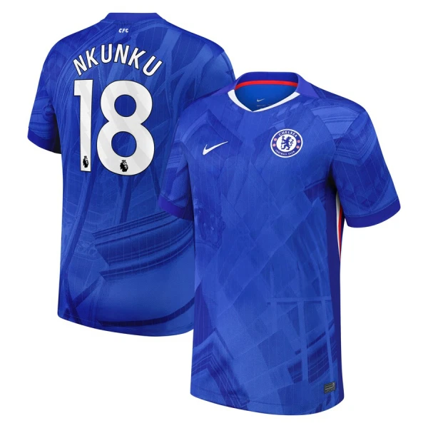 Chelsea Christopher Nkunku 18 Hjemmetrøye 2025/2026 Chelsea Christopher Nkunku 18 Hjemmetrøye 2025/2026