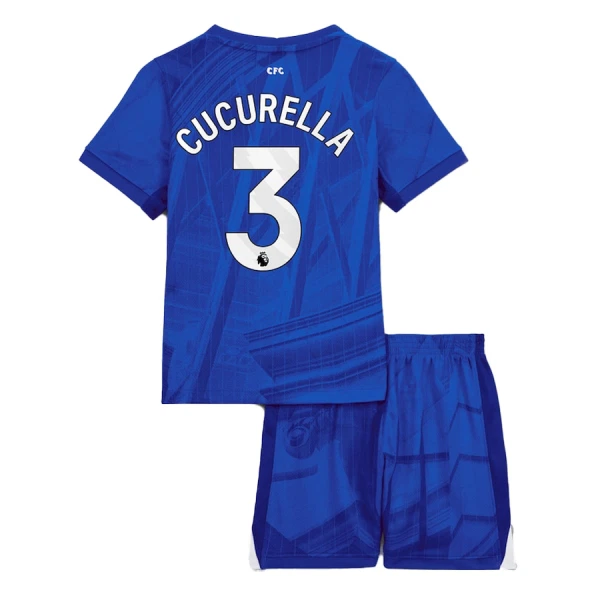 Chelsea Cucurella 3 Hjemmetrøye Barn 2025/2026 Chelsea Cucurella 3 Hjemmetrøye Barn 2025/2026