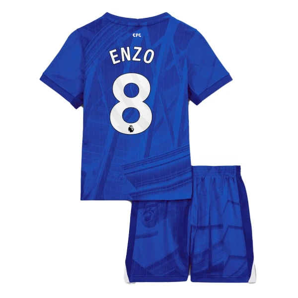 Chelsea Enzo Fernández 8 Hjemmetrøye Barn 2025/2026 Chelsea Enzo Fernández 8 Hjemmetrøye Barn 2025/2026