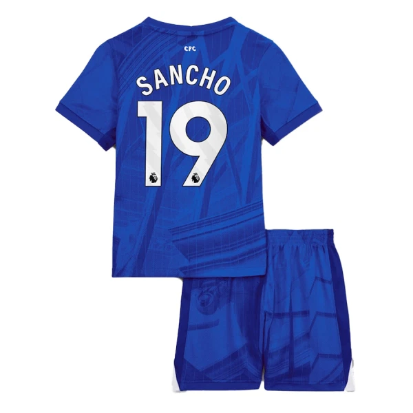 Chelsea Sancho 19 Hjemmetrøye Barn 2025/2026 Chelsea Sancho 19 Hjemmetrøye Barn 2025/2026