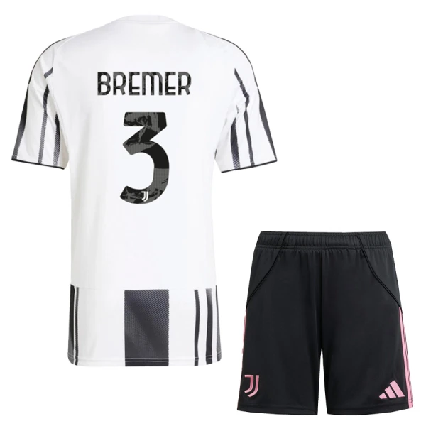 Juventus Bremer 3 Hjemmetrøye Barn 2025/2026 Juventus Bremer 3 Hjemmetrøye Barn 2025/2026