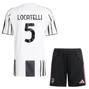 Juventus Locatelli 5 Hjemmetrøye Barn 2025/2026