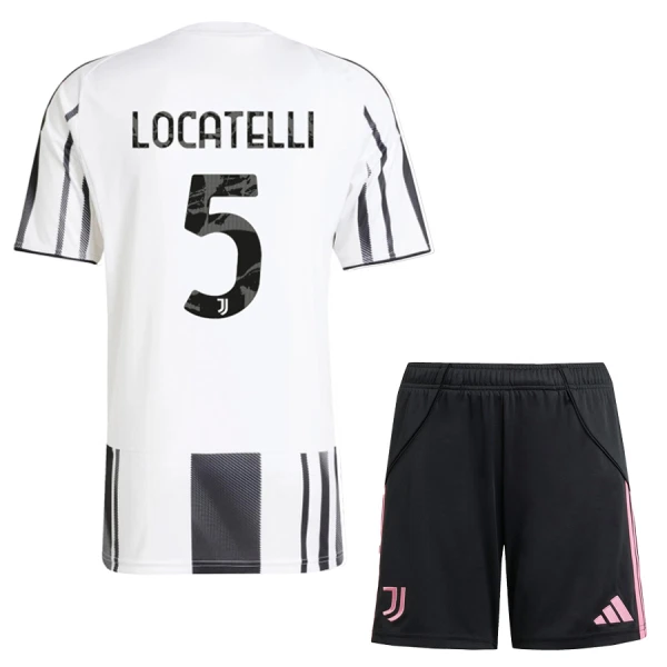 Juventus Locatelli 5 Hjemmetrøye Barn 2025/2026 Juventus Locatelli 5 Hjemmetrøye Barn 2025/2026