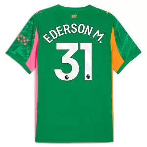 Manchester City Ederson Moraes M. 31 Målvakt Trøye 2025/2026 Grønn Manchester City Ederson Moraes M. 31 Målvakt Trøye 2025/2026 Grønn