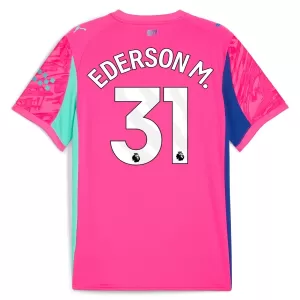 Manchester City Ederson Moraes M. 31 Målvakt Trøye 2025/2026 Rosa Manchester City Ederson Moraes M. 31 Målvakt Trøye 2025/2026 Rosa