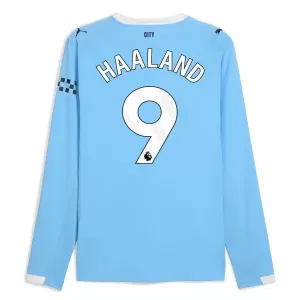 Manchester City Erling Haaland 9 Hjemmetrøye 2025/2026 Langermet Manchester City Erling Haaland 9 Hjemmetrøye 2025/2026 Langermet