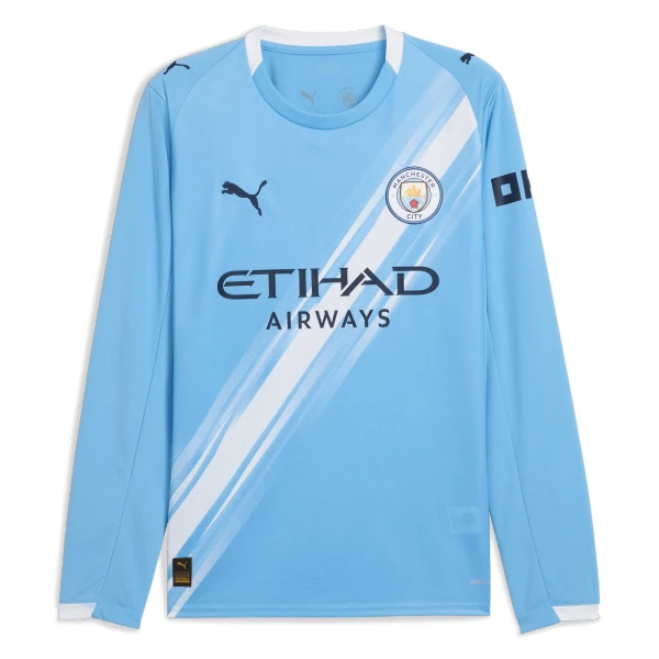 Manchester City Hjemmetrøye 2025/2026 Langermet Manchester City Hjemmetrøye 2025/2026 Langermet