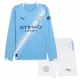 Manchester City Hjemmetrøye Barn 2025/2026 Langermet Manchester City Hjemmetrøye Barn 2025/2026 Langermet