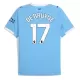 Manchester City Kevin De Bruyne 17 Hjemmetrøye 2025/2026 Manchester City Kevin De Bruyne 17 Hjemmetrøye 2025/2026