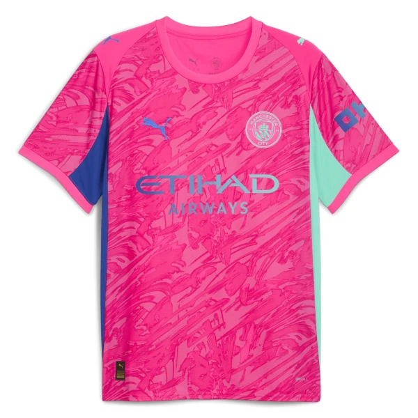 Manchester City Målvakt Trøye 2025/2026 Rosa Manchester City Målvakt Trøye 2025/2026 Rosa