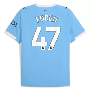 Manchester City Phil Foden 47 Hjemmetrøye 2025/2026 Manchester City Phil Foden 47 Hjemmetrøye 2025/2026