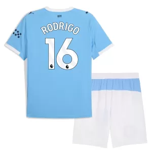 Manchester City Rodrigo Hernández 16 Hjemmetrøye Barn 2025/2026 Manchester City Rodrigo Hernández 16 Hjemmetrøye Barn 2025/2026