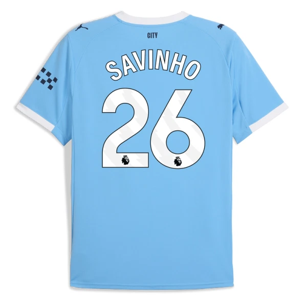 Manchester City Savinho 26 Hjemmetrøye 2025/2026 Manchester City Savinho 26 Hjemmetrøye 2025/2026