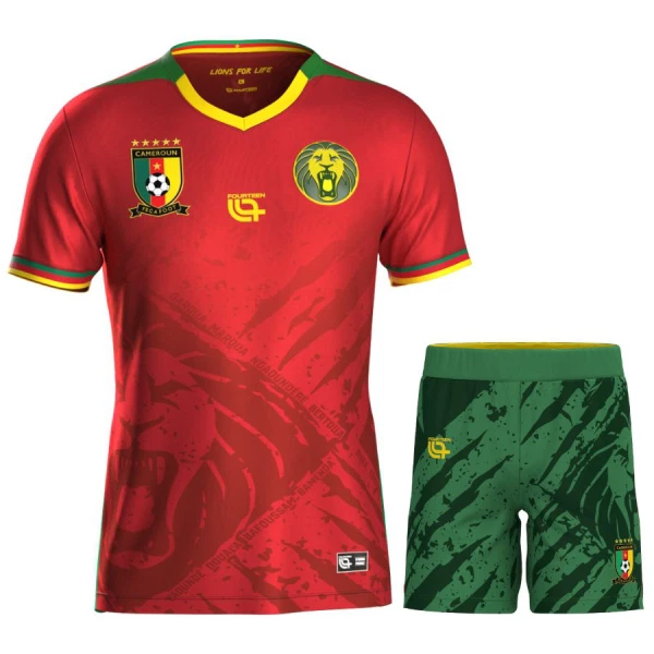 Kamerun Bortetrøye Barn 2025 Kamerun Bortetrøye Barn 2025
