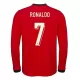 Portugal Cristiano Ronaldo 7 Hjemmetrøye 2025 Langermet