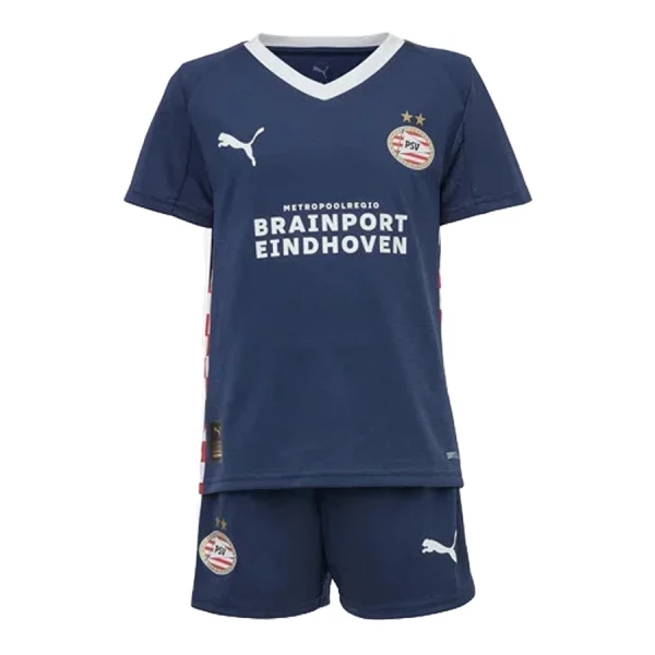 PSV Eindhoven Bortetrøye Barn 2025/2026 PSV Eindhoven Bortetrøye Barn 2025/2026