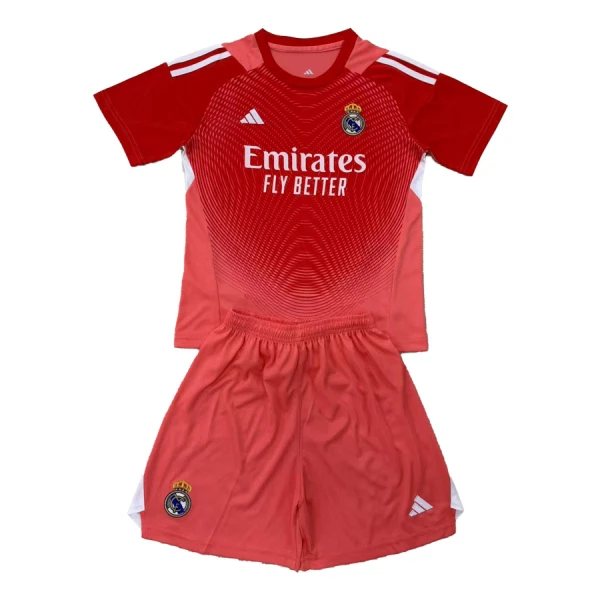 Real Madrid Målvakt Trøye Barn 2025/2026 Rød Real Madrid Målvakt Trøye Barn 2025/2026 Rød